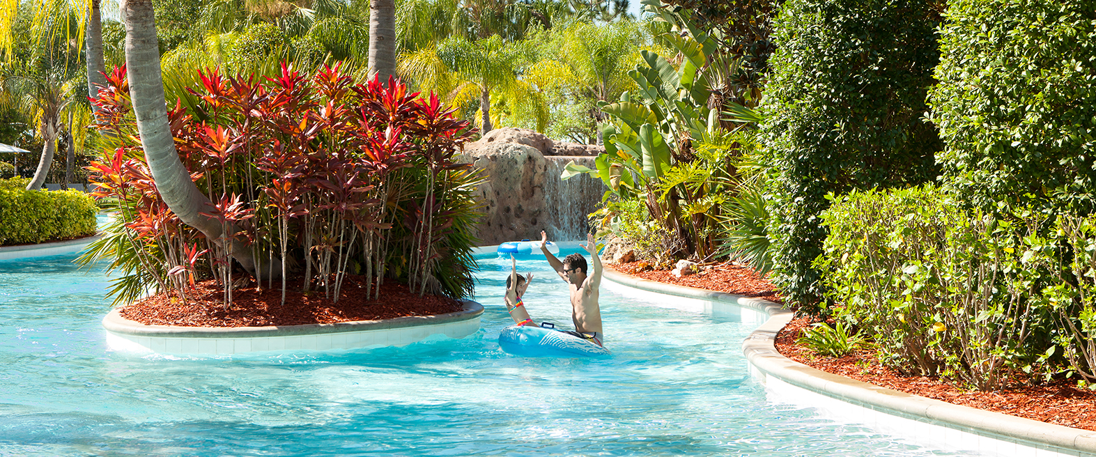 Pools And Lazy River The Hilton Orlando